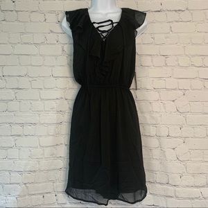 NWT No Boundaries Black Sleeveless Dress XL